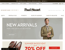 Tablet Screenshot of paulstuart.com